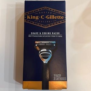 King • C • Gillette Razors
